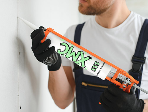 Selante de silicone para salas limpas