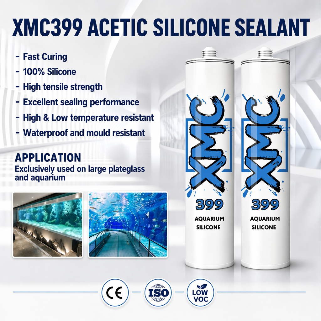 Selante de silicone para aquário